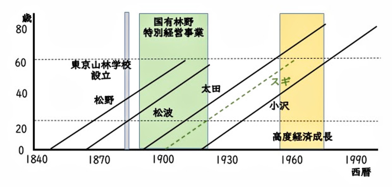 日本林業の近代化に奔走した森林技術官僚のライフコースと、ゆっくり